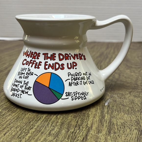 Hallmark Spill Proof Coffee Mug for the Driver - Picture 5 of 11